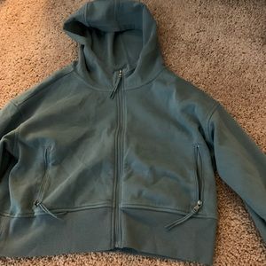 Athletic zip up jacket